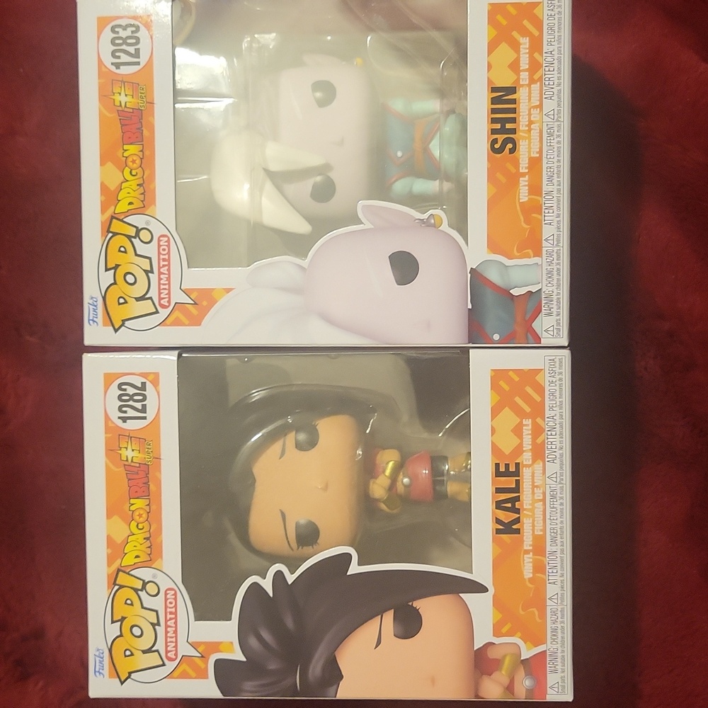 Funko Pops Kale 1282 and Shin 1283
